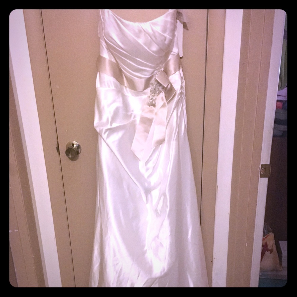 David’s bridal wedding dress size 12